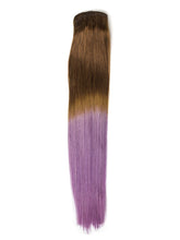 Extensii Ombre Saten Natural/Purple Clip-On Premium